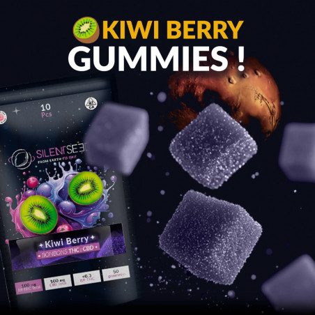 Gumové bonbóny s THC a CBD | Kiwi Berry