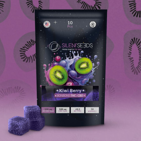 Gumové bonbóny s THC a CBD | Kiwi Berry
