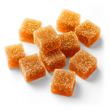 Gumové bonbóny s THC a CBD | Guava a pomeranč