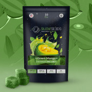 Gumové bonbóny s THC a CBD | Green Mango