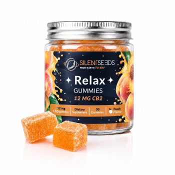 Gumové bonbóny CB2 Relax – broskvové