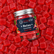 Gumové bonbóny CB2 Relax – jahodové